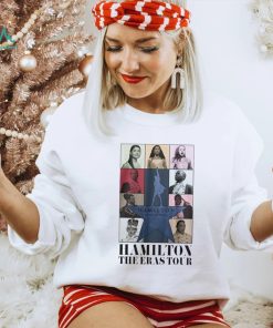 Hamilton The Eras Tour I Will Never Be Satisfied Yellow shirt