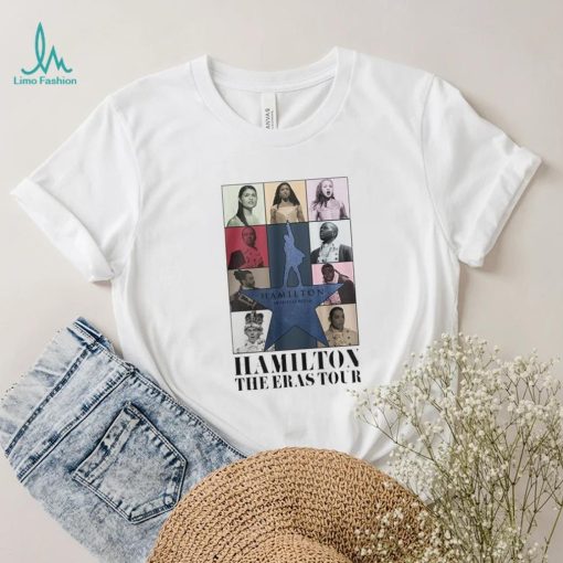 Hamilton The Eras Tour I Will Never Be Satisfied Yellow shirt