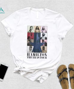 Hamilton The Eras Tour I Will Never Be Satisfied Yellow shirt