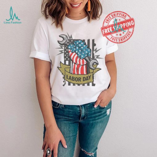 Happy Labor Day, Patriotic Shirt, American Flag Shirt