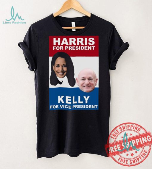 Harris For President Kelly For Vice President 2024 Shirt