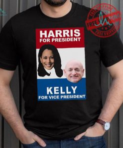 Harris For President Kelly For Vice President 2024 Shirt