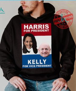 Harris For President Kelly For Vice President 2024 Shirt