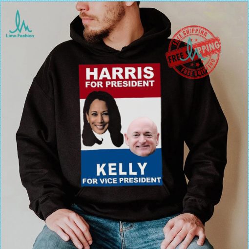 Harris For President Kelly For Vice President 2024 Shirt