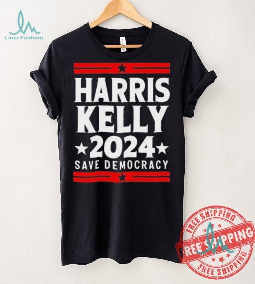 Harris Kelly 2024 Save Democracy Shirt