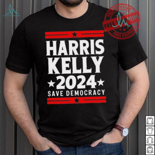 Harris Kelly 2024 Save Democracy Shirt