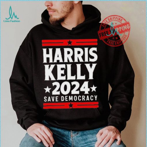 Harris Kelly 2024 Save Democracy Shirt