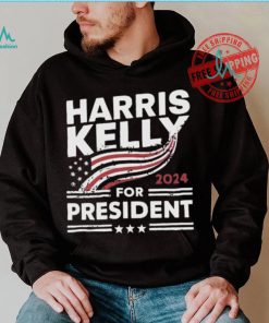 Harris Kelly For President 2024 Star Text Shirt