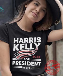 Harris Kelly For President 2024 Star Text Shirt