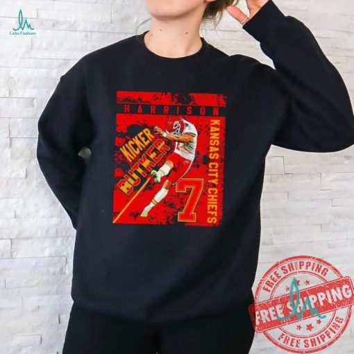 Harrison Butker 7 Kansas City Chiefs football shirt