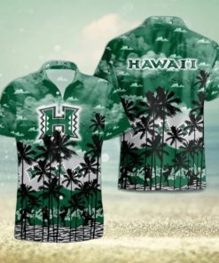 Hawaii Rainbow Warriors Palms Tree Hawaiian Shirt