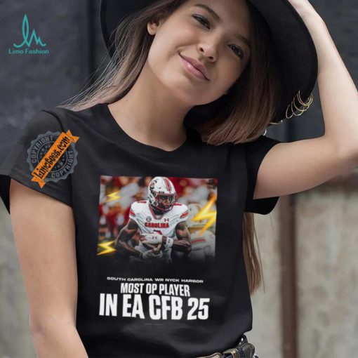 Hayes Fawcett South Carolina WR NYCK Harbor Most Op Players In Ea CFB 25 Shirt