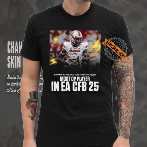 Hayes Fawcett South Carolina WR NYCK Harbor Most Op Players In Ea CFB 25 Shirt