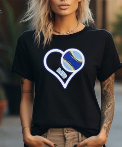 Heart Tampa Bay Rays baseball MLB shirt