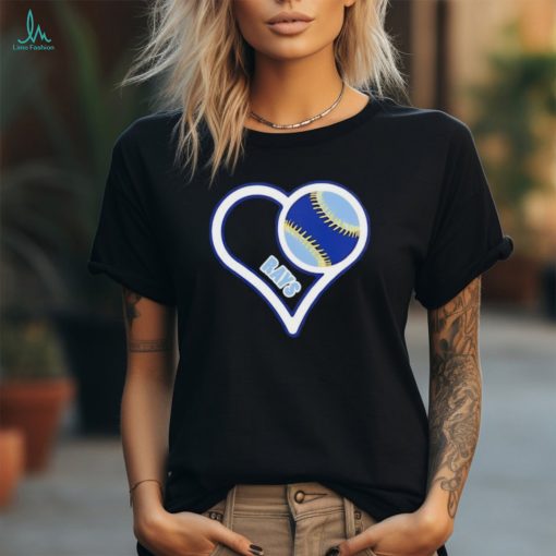 Heart Tampa Bay Rays baseball MLB shirt