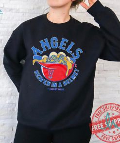 Heaven in a helmet food Flavortown Los Angeles Angels shirt