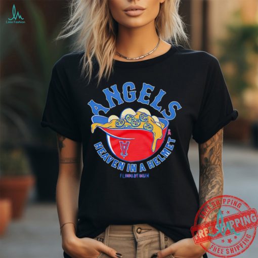 Heaven in a helmet food Flavortown Los Angeles Angels shirt