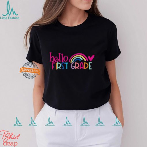 Hello First Grade Shirt