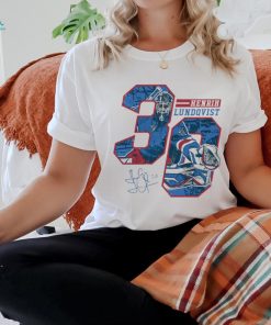 Henrik Lundqvist New York R Offset T Shirt