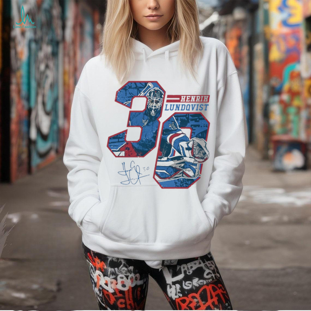 Henrik Lundqvist New York R Offset T Shirt Henrik Lundqvist New York R Offset T Shirt