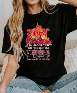 Here comes the pain Slipknot 25th anniversary 1999 2024 thank you for the memories shirt