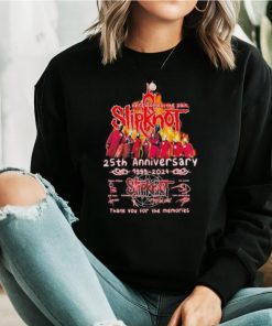 Here comes the pain Slipknot 25th anniversary 1999 2024 thank you for the memories shirt