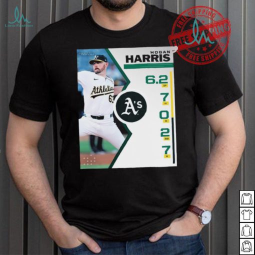 Hogan Harris vs Astros 6.2 Ip 7 H 0 R 2 BB 7 K t shirt