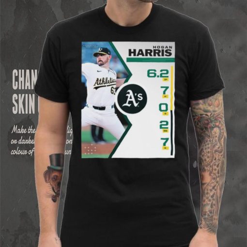 Hogan Harris vs Astros 6.2 Ip 7 H 0 R 2 BB 7 K t shirt