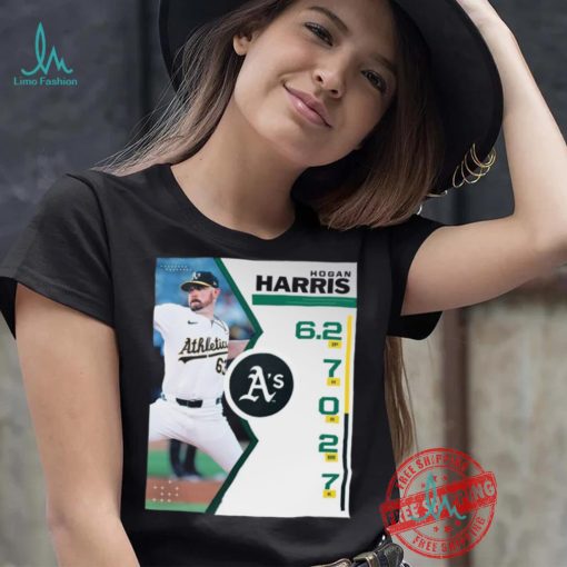 Hogan Harris vs Astros 6.2 Ip 7 H 0 R 2 BB 7 K t shirt