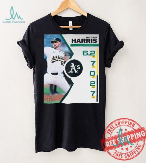 Hogan Harris vs Astros 6.2 Ip 7 H 0 R 2 BB 7 K t shirt