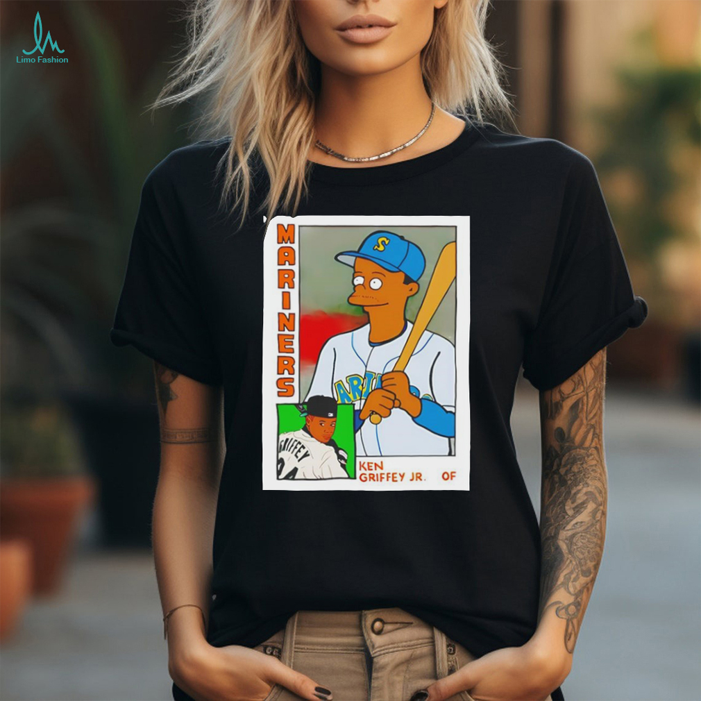 Homer at the Bat Simpsons Ken Griffey Jr Seattle Mariners shirt Homer at the Bat Simpsons Ken Griffey Jr Seattle Mariners shirt
