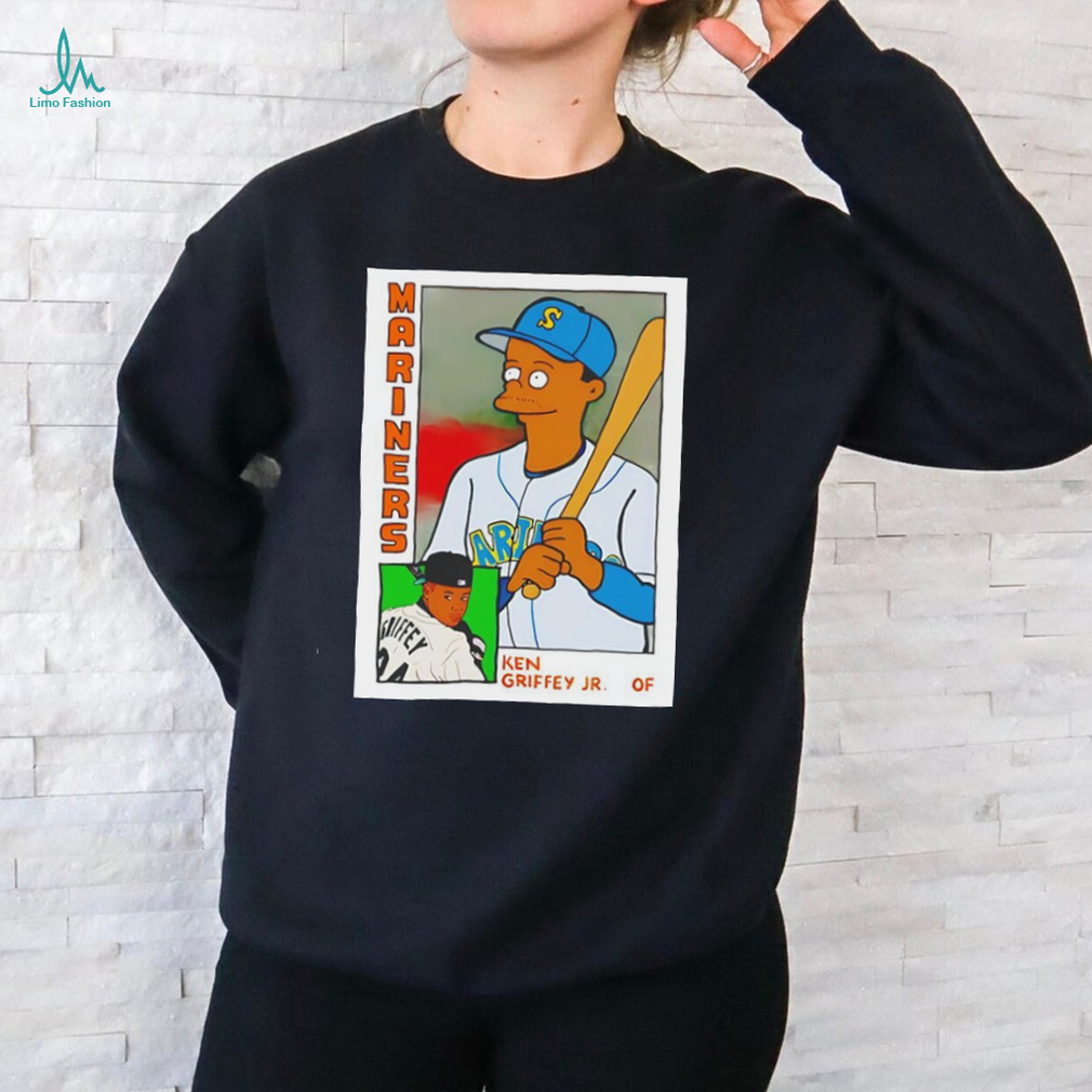 Homer at the Bat Simpsons Ken Griffey Jr Seattle Mariners shirt Homer at the Bat Simpsons Ken Griffey Jr Seattle Mariners shirt