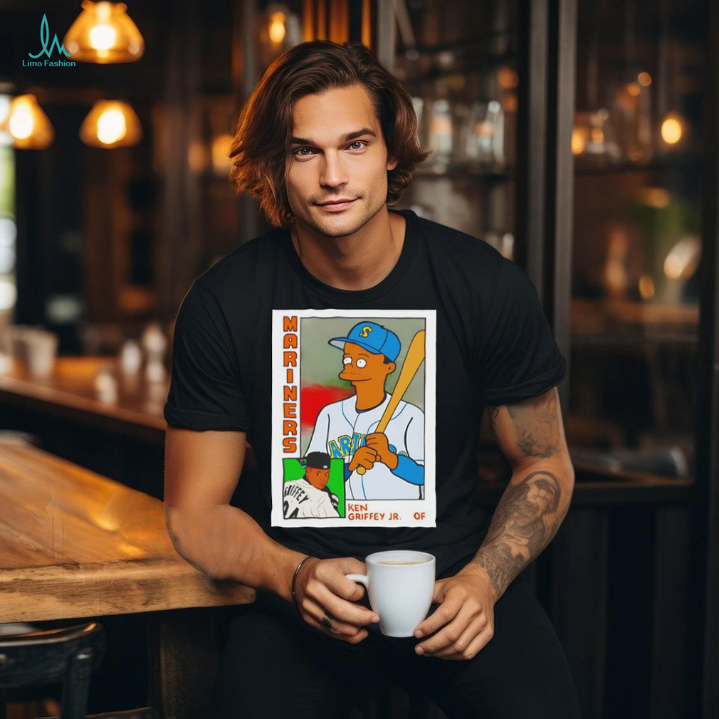 Homer at the Bat Simpsons Ken Griffey Jr Seattle Mariners shirt Homer at the Bat Simpsons Ken Griffey Jr Seattle Mariners shirt