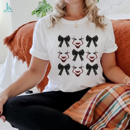 Horror Characters IT Coquette Bow T Shirt