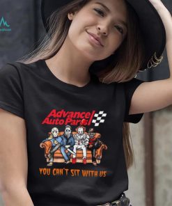 Horror Movie Characters Advance Auto Parts You Can’t Sit With Us Halloween 2024 shirt, hoodie, sweater, long sleeve and tank top Horror Movie Characters Advance Auto Parts You Can’t Sit With Us Halloween 2024 shirt