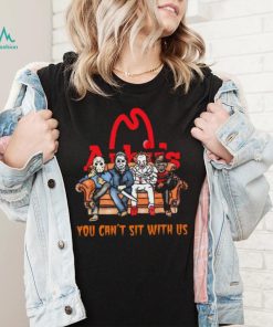 Horror Movie Characters Arby’s You Can’t Sit With Us Halloween 2024 shirt