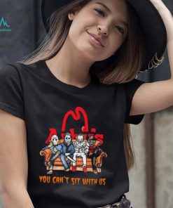 Horror Movie Characters Arby’s You Can’t Sit With Us Halloween 2024 shirt, hoodie, sweater, long sleeve and tank top Horror Movie Characters Arby’s You Can’t Sit With Us Halloween 2024 shirt