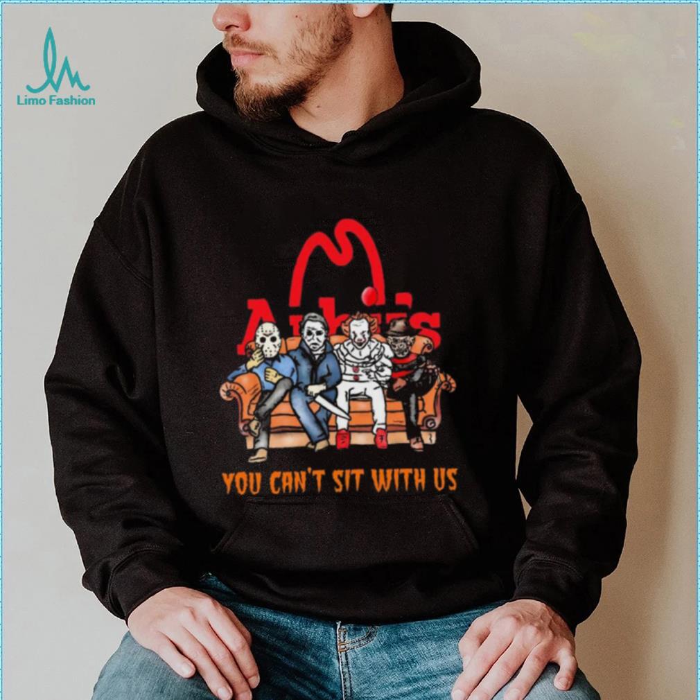 Horror Movie Characters Arby’s You Can’t Sit With Us Halloween 2024 shirt Horror Movie Characters Arby’s You Can’t Sit With Us Halloween 2024 shirt
