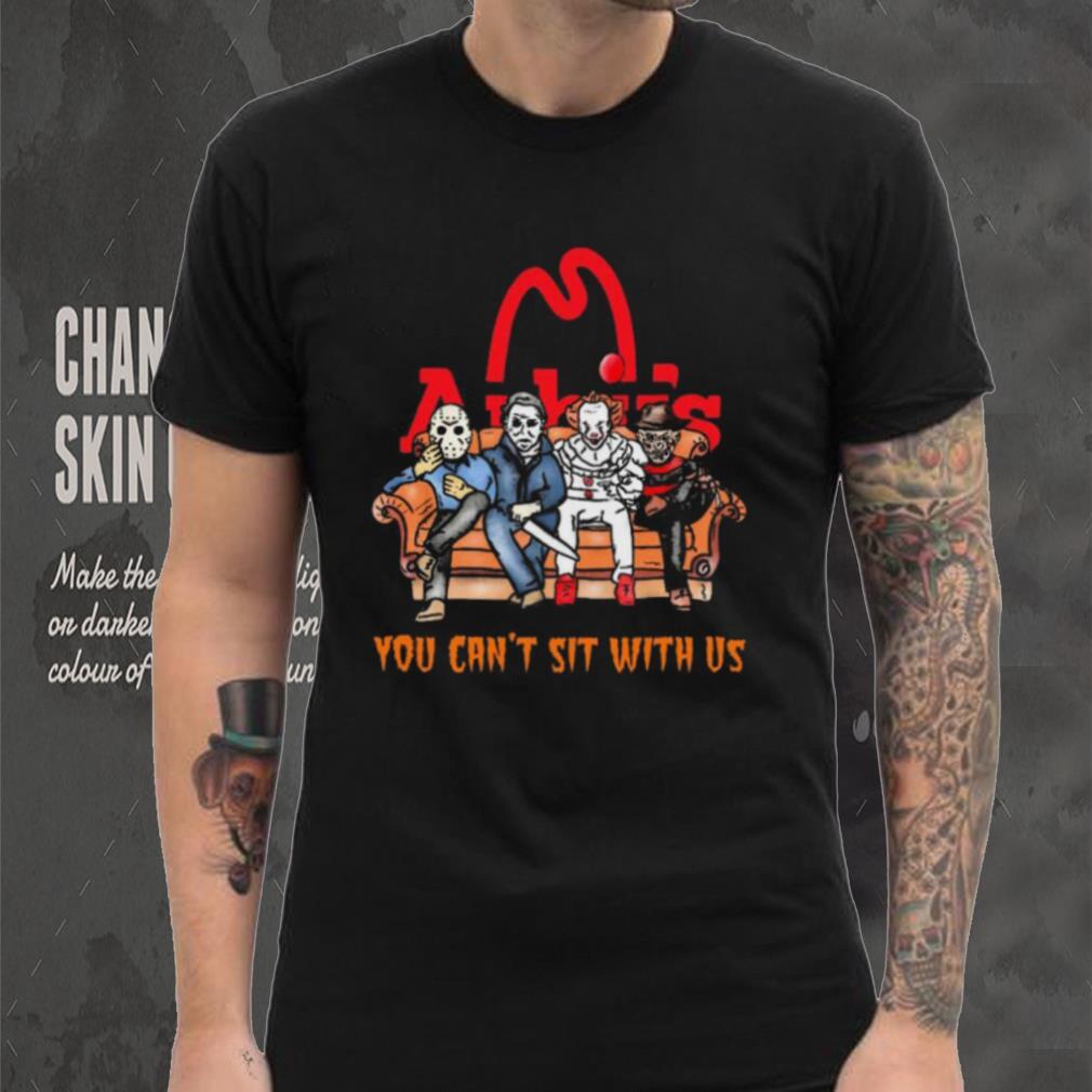 Horror Movie Characters Arby’s You Can’t Sit With Us Halloween 2024 shirt Horror Movie Characters Arby’s You Can’t Sit With Us Halloween 2024 shirt