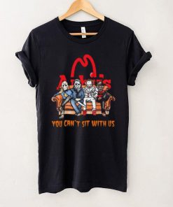 Horror Movie Characters Arby’s You Can’t Sit With Us Halloween 2024 shirt, hoodie, sweater, long sleeve and tank top Horror Movie Characters Arby’s You Can’t Sit With Us Halloween 2024 shirt