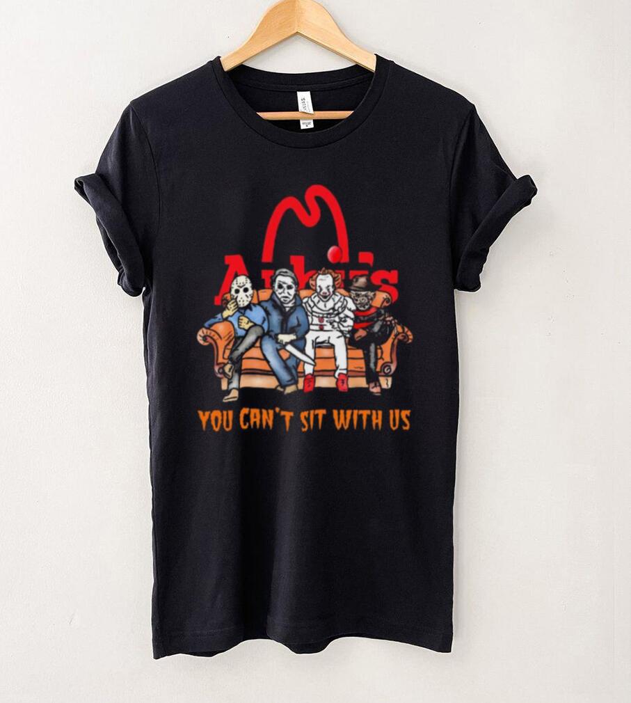 Horror Movie Characters Arby’s You Can’t Sit With Us Halloween 2024 shirt Horror Movie Characters Arby’s You Can’t Sit With Us Halloween 2024 shirt