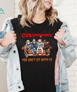 Horror Movie Characters CVS Pharmacy You Can’t Sit With Us Halloween 2024 shirt