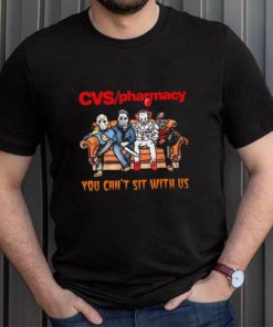 Horror Movie Characters CVS Pharmacy You Can’t Sit With Us Halloween 2024 shirt