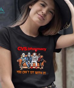 Horror Movie Characters CVS Pharmacy You Can’t Sit With Us Halloween 2024 shirt