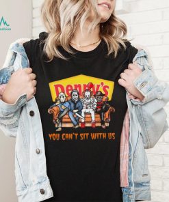 Horror Movie Characters Denny’s You Can’t Sit With Us Halloween 2024 shirt