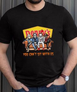 Horror Movie Characters Denny’s You Can’t Sit With Us Halloween 2024 shirt