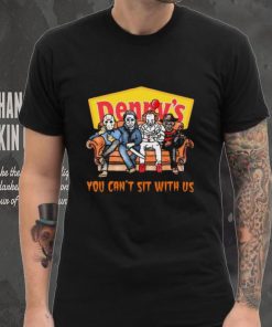 Horror Movie Characters Denny’s You Can’t Sit With Us Halloween 2024 shirt