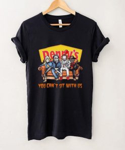Horror Movie Characters Denny’s You Can’t Sit With Us Halloween 2024 shirt