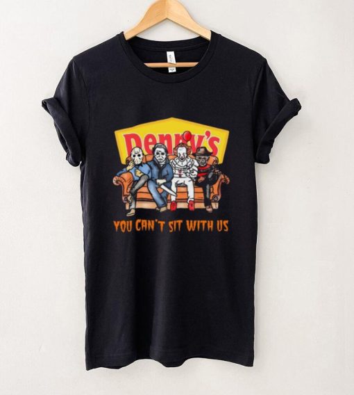 Horror Movie Characters Denny’s You Can’t Sit With Us Halloween 2024 shirt