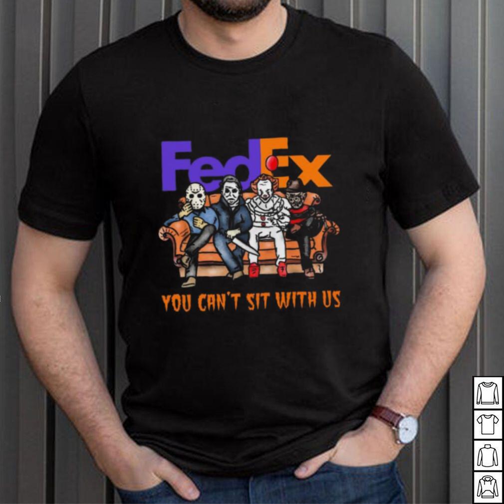 Horror Movie Characters FedEx You Can’t Sit With Us Halloween 2024 shirt Horror Movie Characters FedEx You Can’t Sit With Us Halloween 2024 shirt
